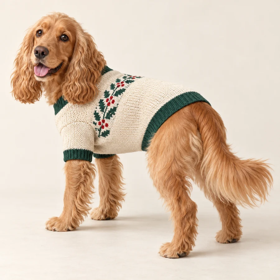 Winter Orchard Knit — official AI concept